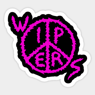 The Wipers Band Sticker